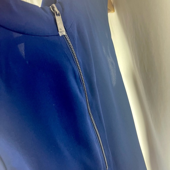 Haute hippie cowl neck Back zip Silk Cap sleeve dress 2 - Picture 4 of 13